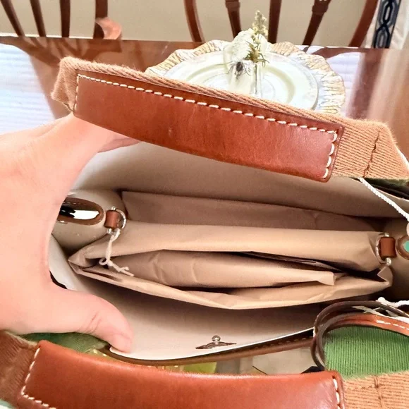 *RARE* Tory Burch 2025 Masters Berckmans Place Edition Handbag/Crossbody - Picture 6 of 7